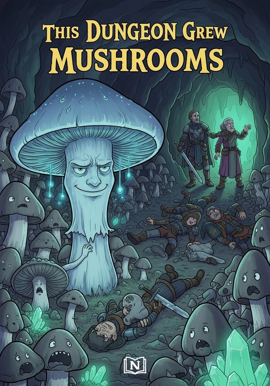This Dungeon Grew Mushrooms Novel